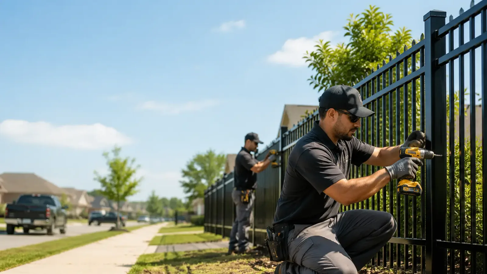 Metal Fence Installation in Sherwood, MI